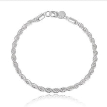 Load image into Gallery viewer, Crazy Feng Elegant Chain Bracelet Silver Color Beads Stars Charm Bracelet For Women Snake Link Chain Bracelet Jewelry Gift