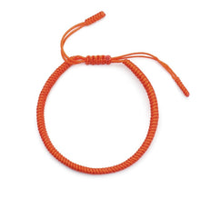Load image into Gallery viewer, Tibetan Buddhism Hand Weave Knots Lucky Bracelet For Women7 Chakra YOGA Rope OM Bracelets&amp;Bangle
