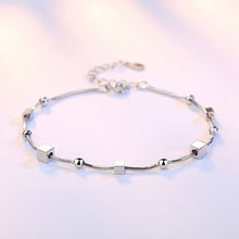 Load image into Gallery viewer, Crazy Feng Elegant Chain Bracelet Silver Color Beads Stars Charm Bracelet For Women Snake Link Chain Bracelet Jewelry Gift
